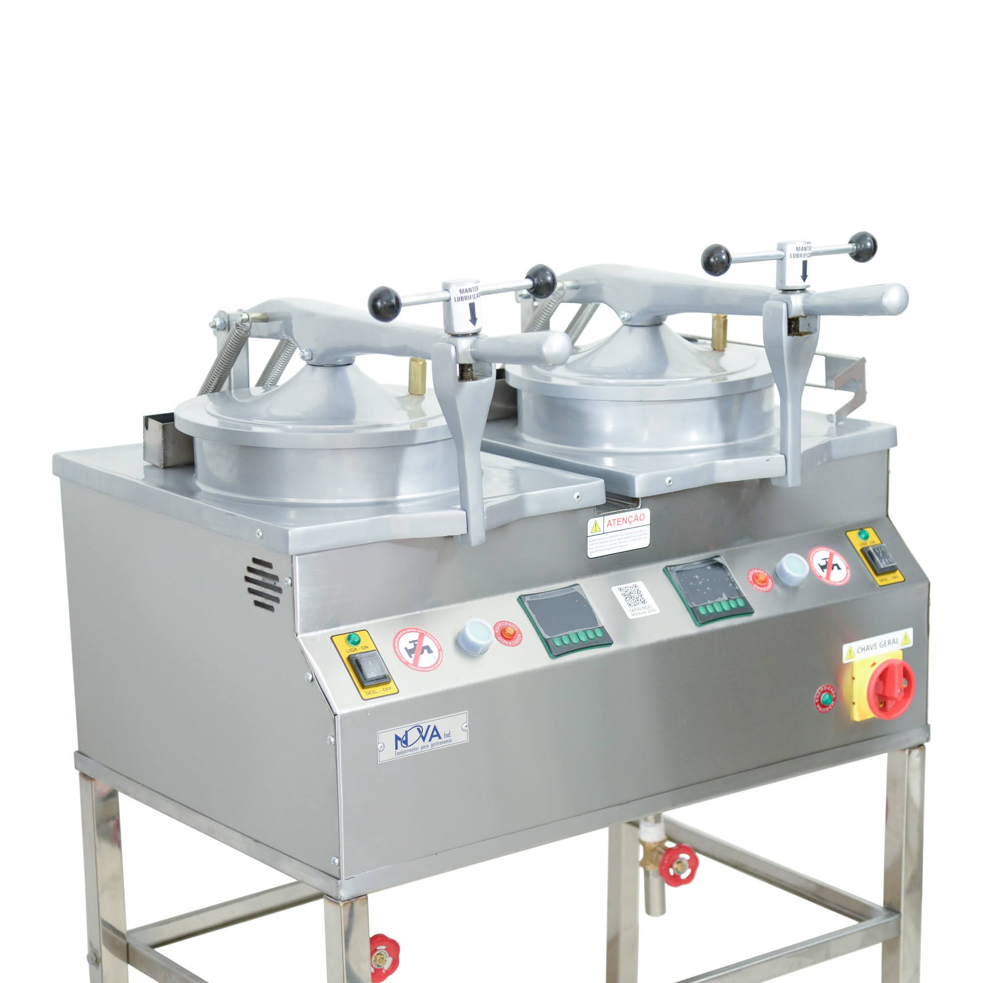 Freidora de pollo a presión BCK Super 12,000W 2 quemadores 3.0.